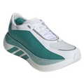 White & Teal Chunky Running-Style Sneakers
