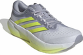 Light Gray & Neon Yellow Running-Style Sneakers