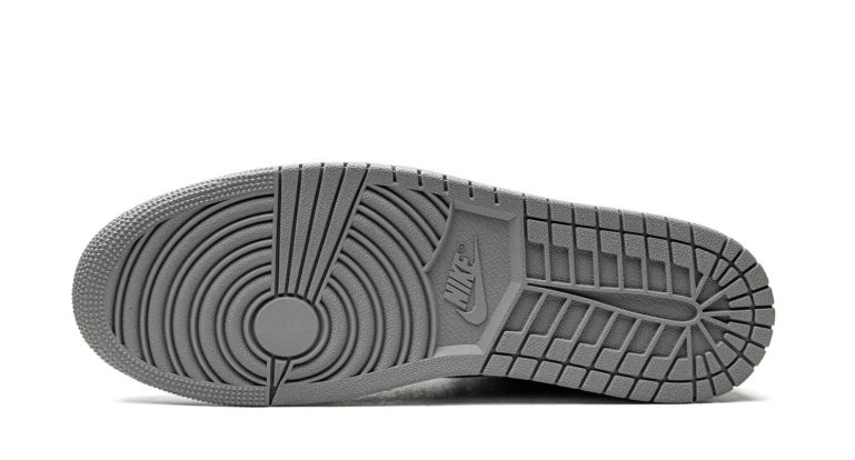 Black & Gray Graphic High-Top Sneakers with Textured Silver-Tone Panels