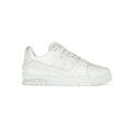 Louis Vuitton All-White Low-Top Court Sneakers