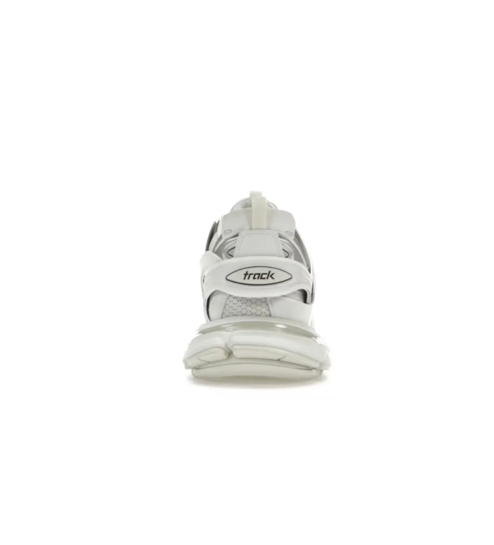 Balenciaga White & Light Gray Layered Chunky Sneakers