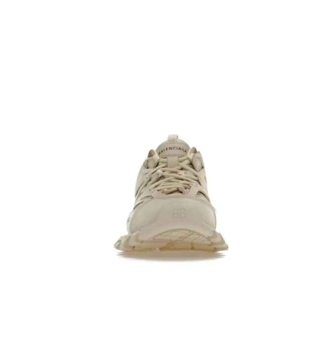 Balenciaga Cream & Beige Layered Chunky Sneakers