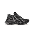 Balenciaga Black & Charcoal Gray Layered Sneakers with Sculpted Sole