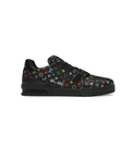 Louis Vuitton Black Multicolor Monogram Low-Top Sneakers